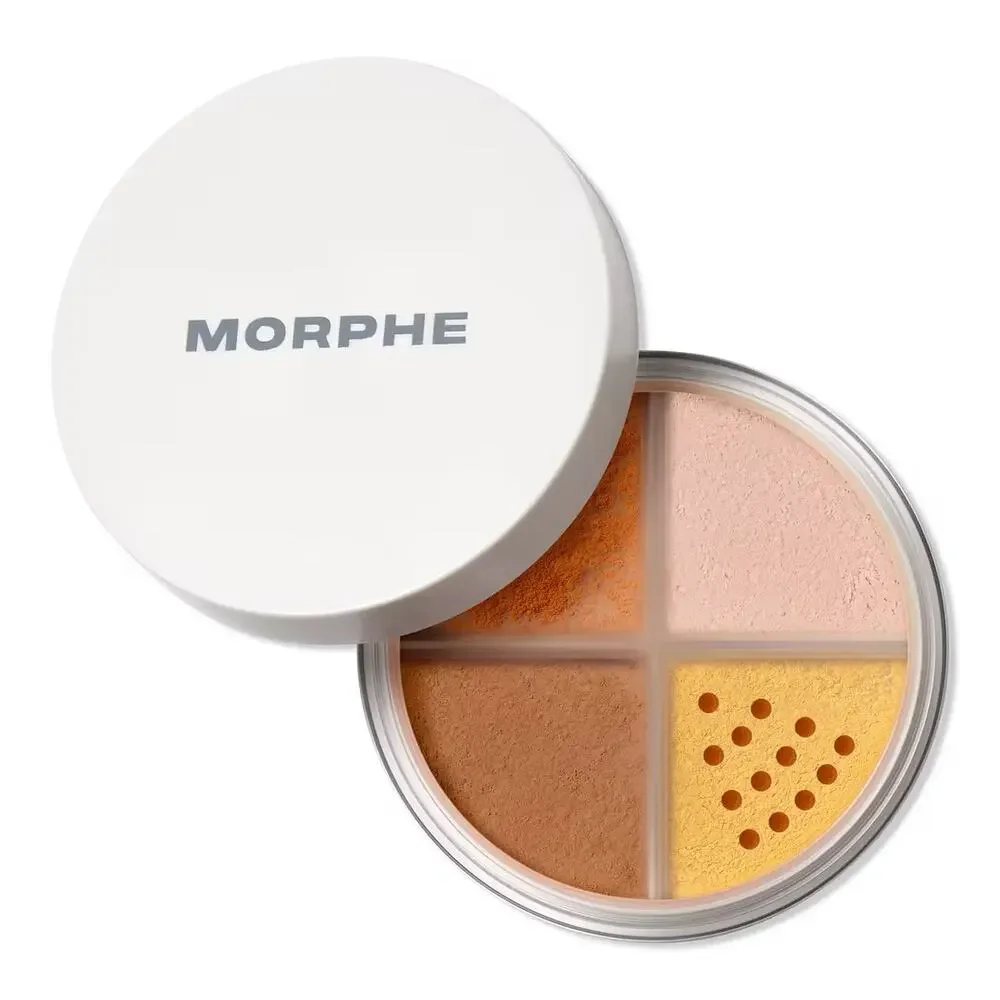 Morphe Bake & Set Loose Powder Quad Rich Harmony